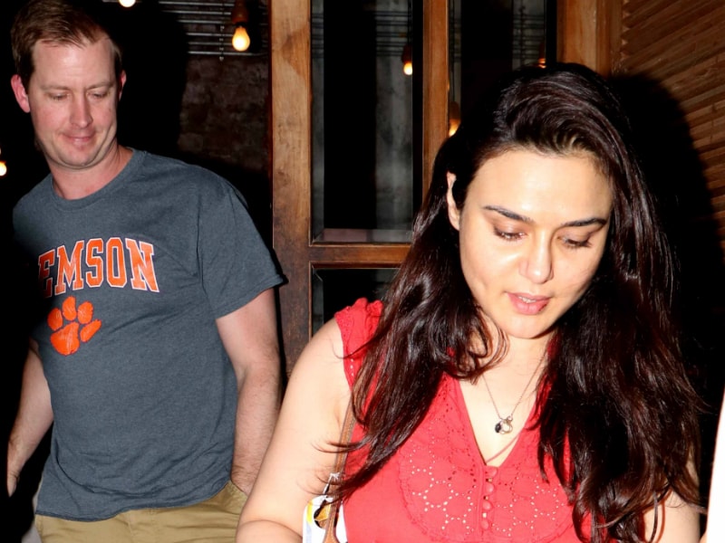 Photo : A Goodenough Tuesday With Preity and Gene