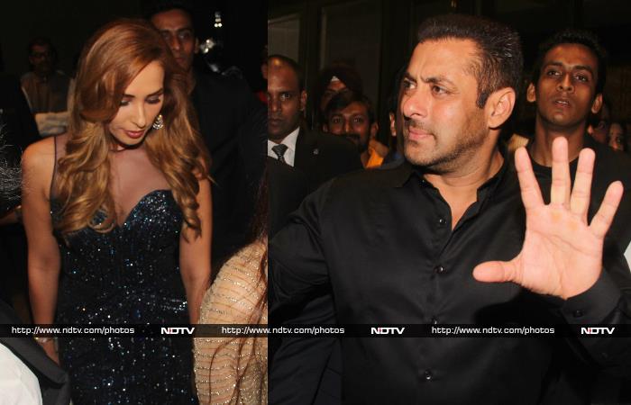 Salman Khan, Iulia and Other A-List Stars at Preity\'s Reception