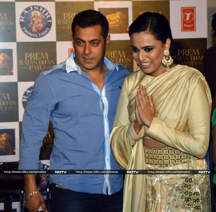 Salman and Sonam Launch Prem Ratan Dhan Payo Trailer