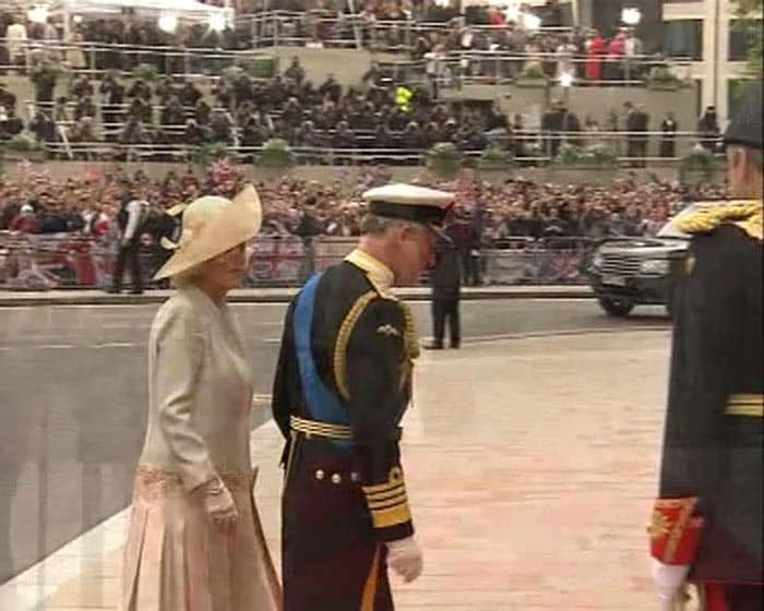 Prince Charles, Camilla arrive
