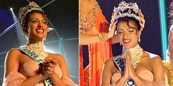 While in Bareilly, Priyanka won the May Queen beauty pageant organised by the army. There was no looking back after that and she went on to finish runner up at the Femina Miss India contest in 2000. she captured international attention when she became Miss World in 2000.

And just like that, the crown brought her a one-way ticket to Bollywood.
