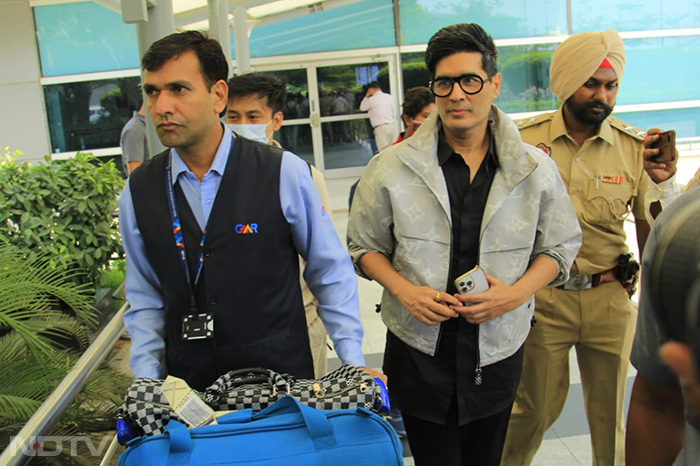 Priyanka Chopra, Manish Malhotra Check Into Delhi For Parineeti-Raghav Chadha\'s Engagement
