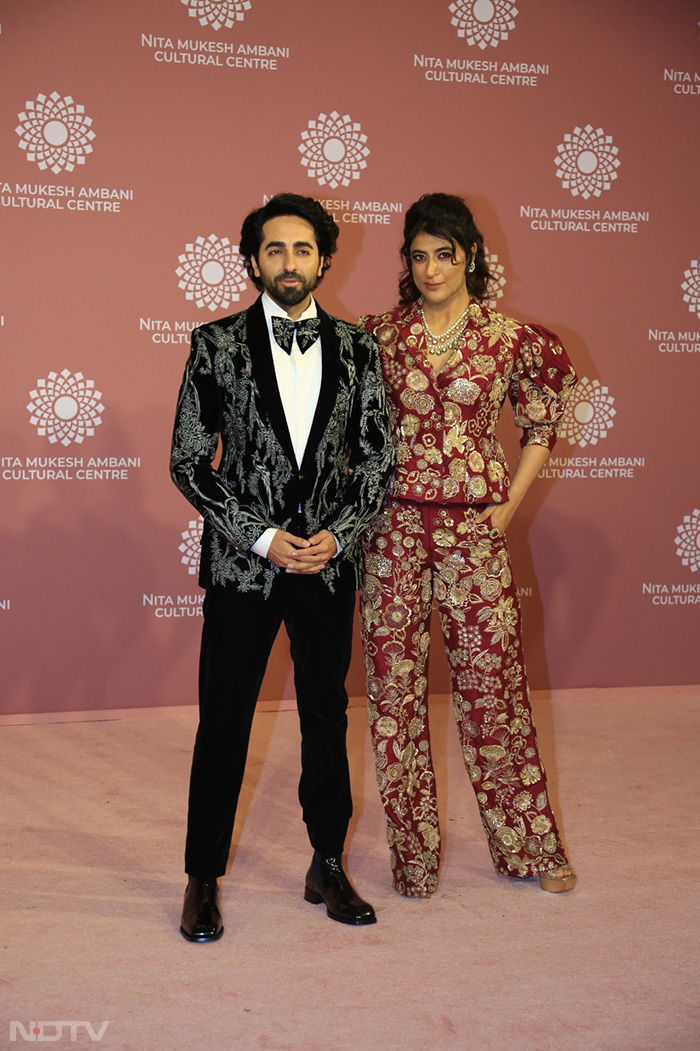 Ayushmann Khurrana was spotted at the event with his wife Tahira Kashyap. (Image Courtesy: Varinder Chawla)