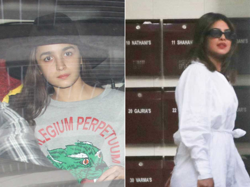 Priyanka Chopra And Alia Bhatt Spent Sunday At Katrina Kaif's