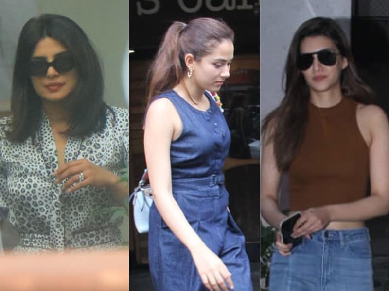 Photo : When Priyanka Chopra, Mira Rajput And Kriti Sanon Step Out In Mumbai