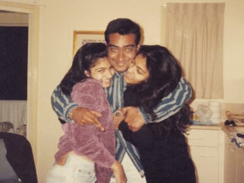 Down Memory Lane With Kajol, Tanishaa and Ajay Devgn