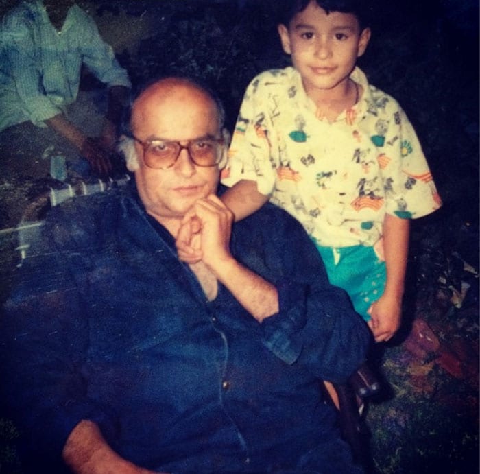 Guess Who This Child With Mahesh Bhatt is