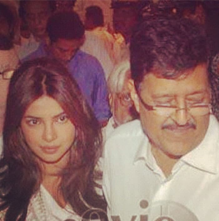 Moments, memories: Priyanka and her father