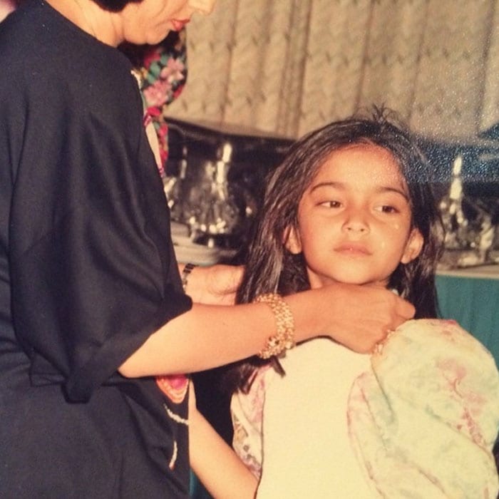 Can you guess who this little doll grew up to be?