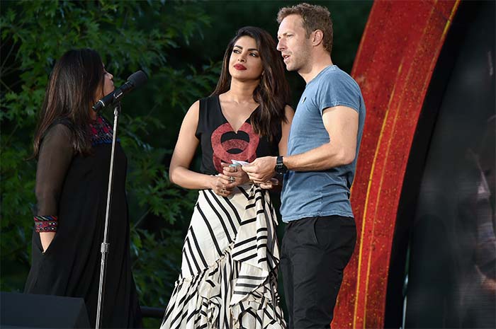 Priyanka Chopra Once Again. This Time, At New York\'s Global Citizen Concert