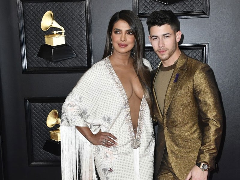 Photo : Grammys 2020: Priyanka Chopra, Nick Jonas Turned Heads On The Red Carpet