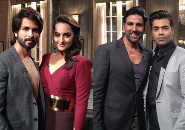 Shahid, Sonakshi, Akshay's confessions over <i>Koffee</i>