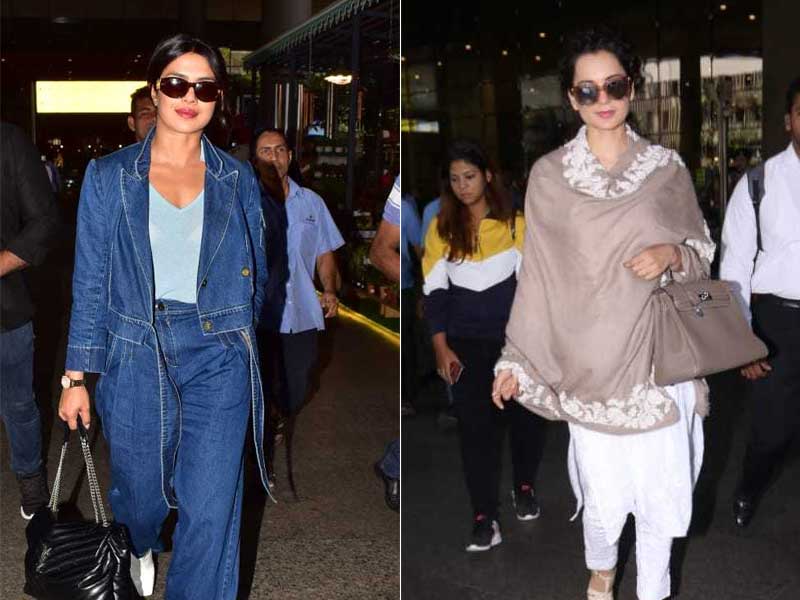 Priyanka And Kangana's Airport <i>Fashion</i>