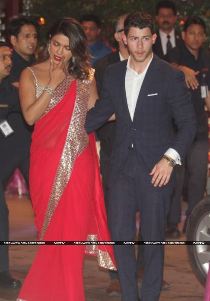 Yes, Priyanka Chopra And Nick Jonas Attended Ambani Party Together