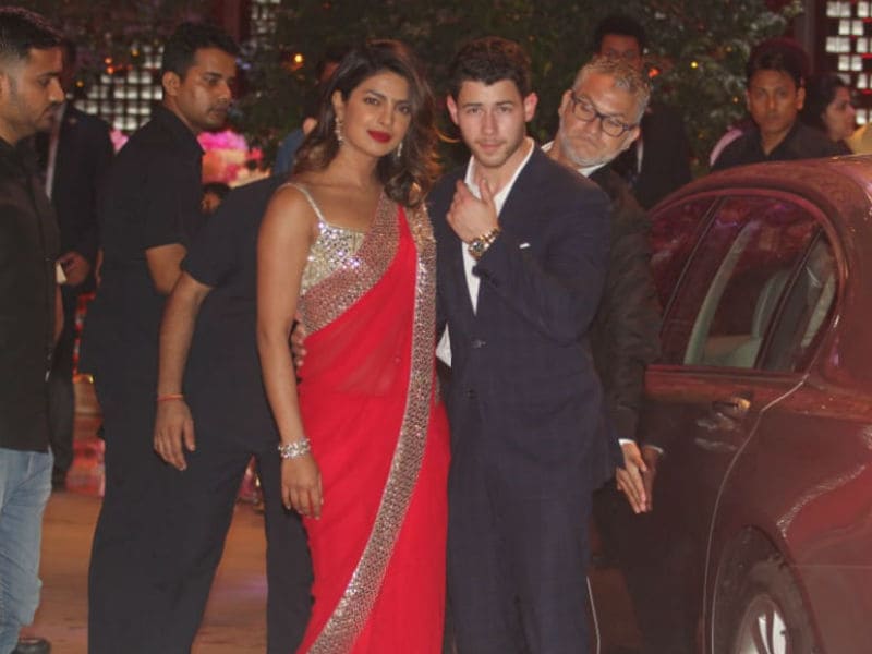 Photo : Yes, Priyanka Chopra And Nick Jonas Attended Ambani Party Together