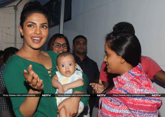Priyanka Chopra\'s Lovely Date With Baby Ahil