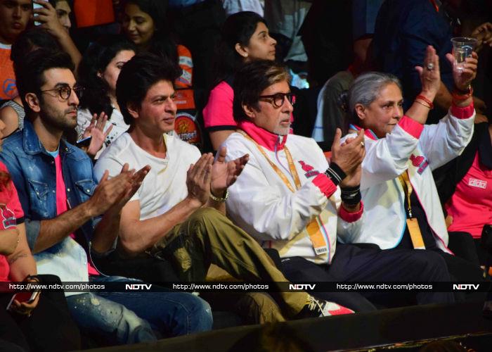 Big B, Shah Rukh, Ranbir <i> Le Panga</i> at Pro Kabaddi League 2016