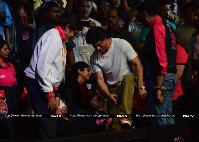 Big B, Shah Rukh, Ranbir <i> Le Panga</i> at Pro Kabaddi League 2016