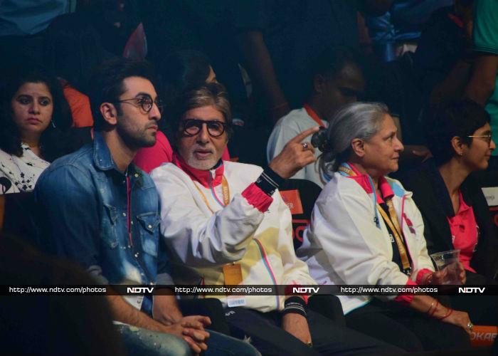 Big B, Shah Rukh, Ranbir <i> Le Panga</i> at Pro Kabaddi League 2016