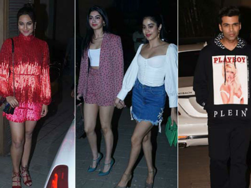 Janhvi Kapoor, Sonakshi Sinha, Ananya Panday, Karan Johar And Others Attend Punit Malhotra's Birthday Bash Janhvi Kapoor, Sonakshi Sinha, Ananya Panday, Karan Johar And Others Attend Punit Malhotra's Birthday Bash