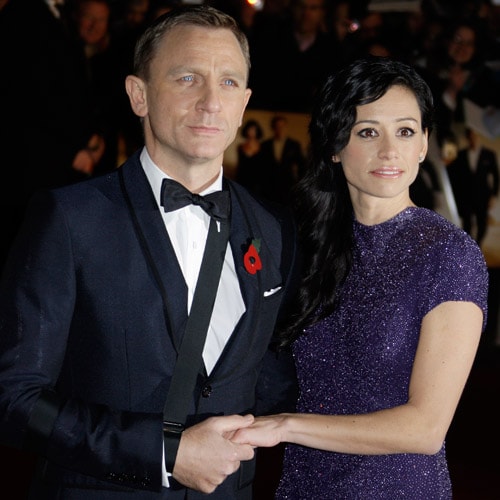 <B>United</b>: Daniel Craig and his partner Satsuki Mitchell caught in a red carpet moment.