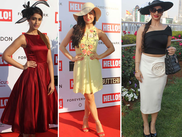 Ileana, Elli, Tanisha Dazzle at the Races