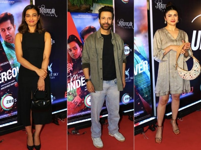 Photo : Radhika Apte, Prachi Desai And Aamir Ali's Movie Night
