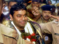 Hero's welcome for A R Rahman