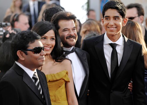 Photo : Golden Globe for A R Rahman