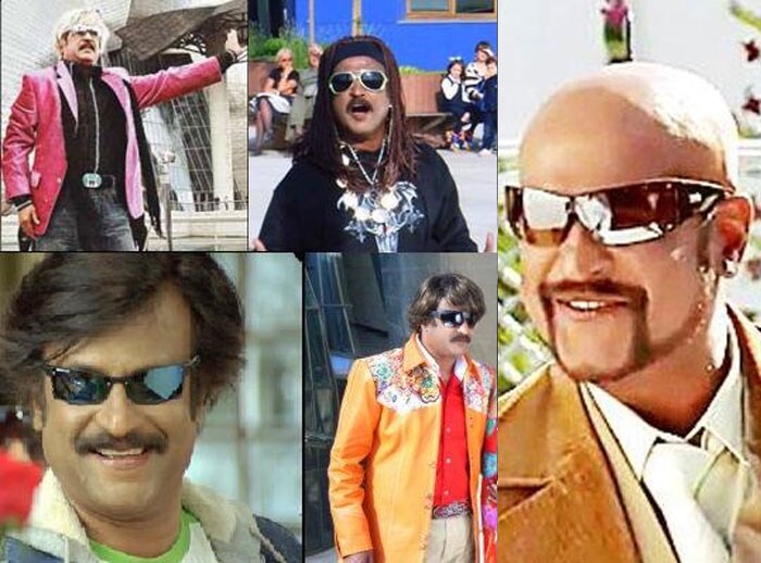 From robot to a sainthood: Rajinikanth\'s different looks