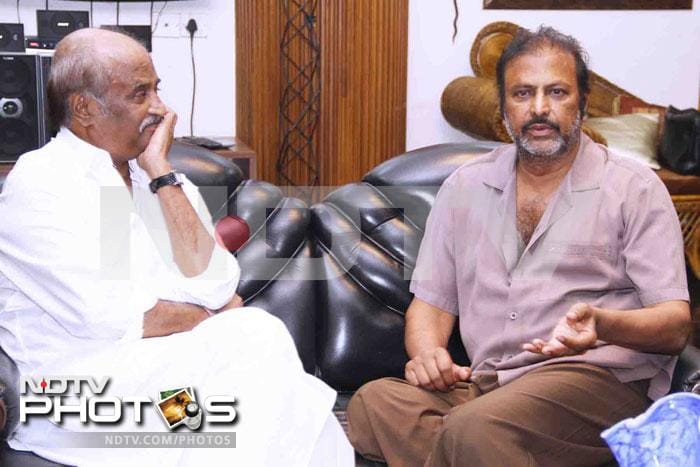 Rajinikanth catches up with old friend Mohan Babu