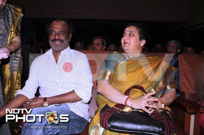Rajinikanth\'s first outing in 2012
