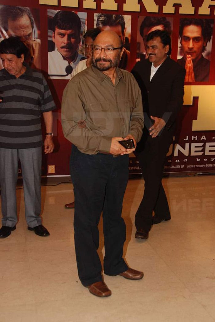 Director Govind Nihalani at the party.