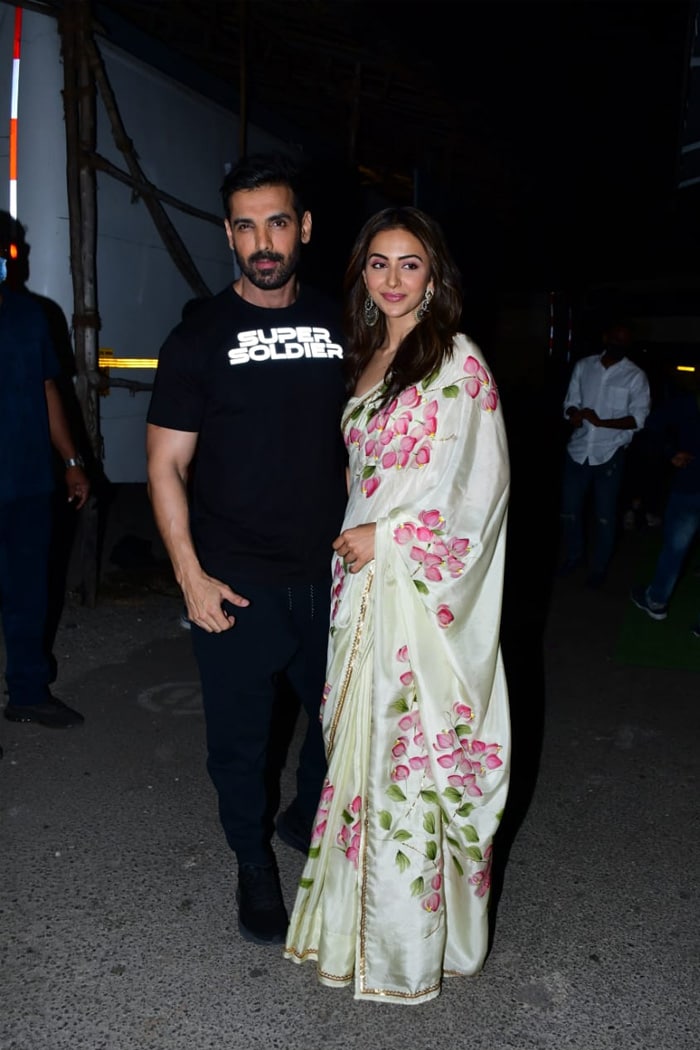 Later, she was spotted with John Abraham at the sets of The Kapil Sharma Show to promote their film Attack.