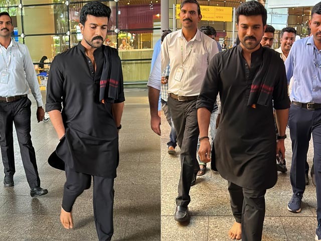 Ram Charan's Simple Airport Look Is Everything Ram Charan's Simple Airport Look Is Everything