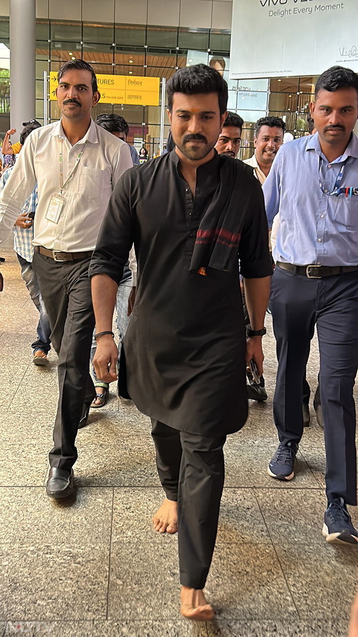 Ram Charan\'s Simple Airport Look Is Everything