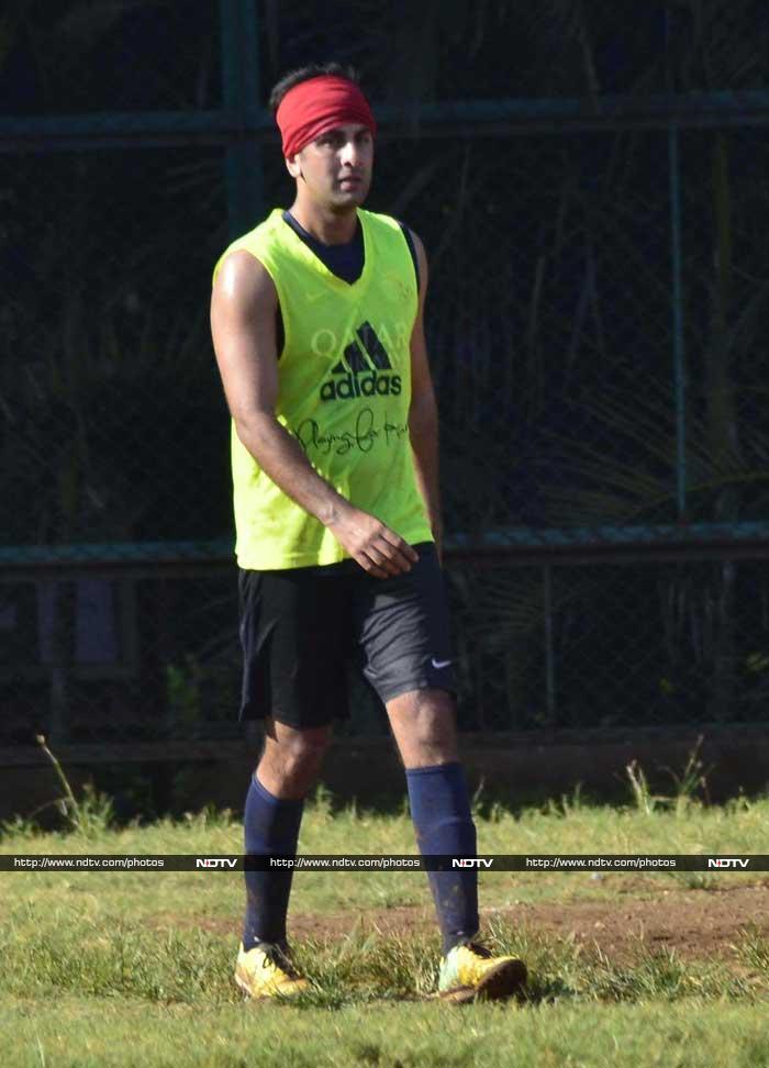 One Man Football Team: Ranbir Kapoor