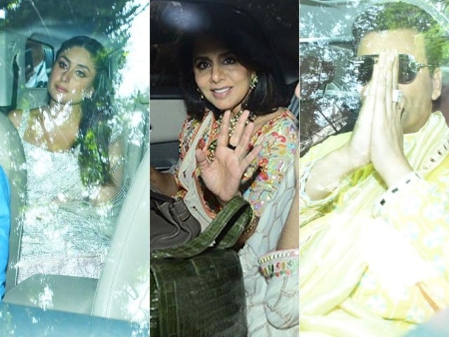 Photo : Ranbir-Alia's Starry Mehendi: Kareena, Karan Johar And The Kapoors, All Dressed Up