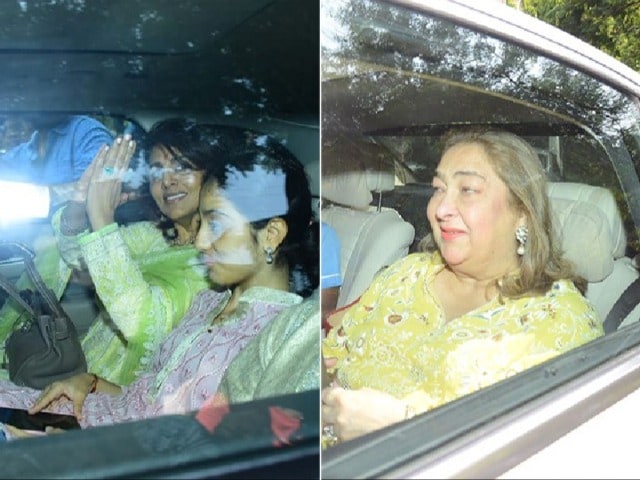 Photo : Ranbir-Alia Wedding: Neetu Kapoor, Rima Jain And Others Are Mehendi-Ready