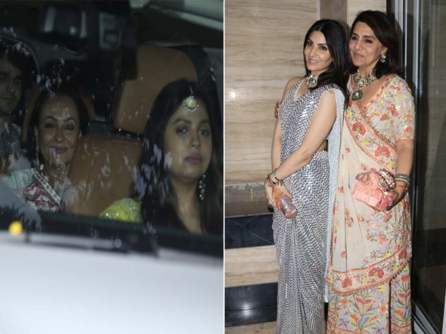 Ranbir-Alia Wedding: Kapoors And Bhatts Arrive In Style At The <i>Mehendi</i> Ceremony Ranbir-Alia Wedding: Kapoors And Bhatts Arrive In Style At The <i>Mehendi</i> Ceremony