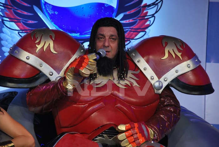 Sanjay Dutt at the launch of the game.