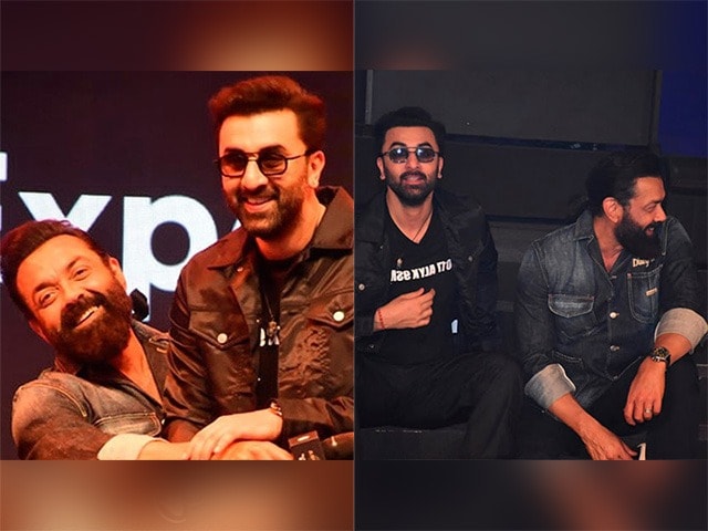 Photo : Ranbir Kapoor And Bobby Deol's Bromance Will Melt Your Heart