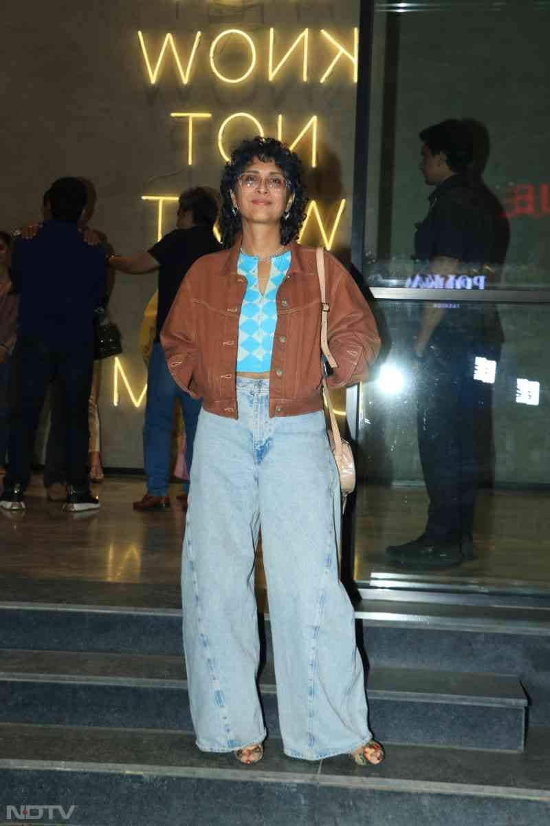 Kiran Rao was also present at the screening. (Image Courtesy: Varinder Chawla)