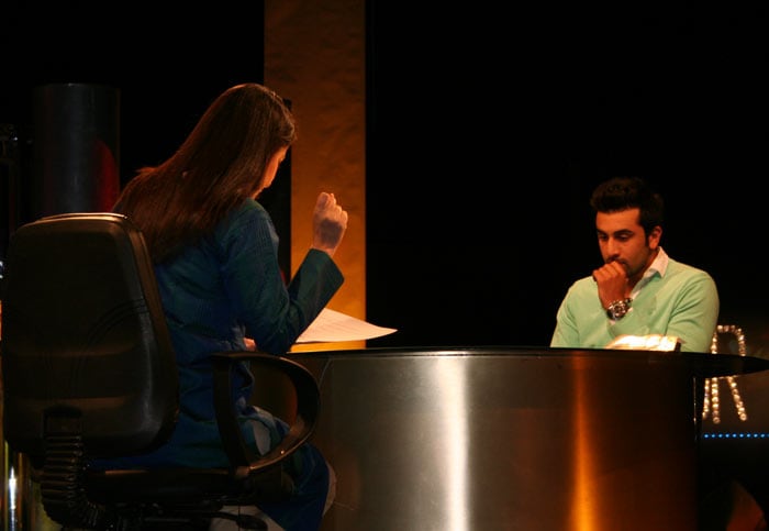 Ranbir Kapoor at NDTV