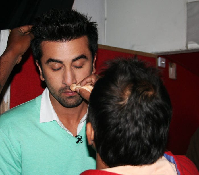 Ranbir Kapoor at NDTV