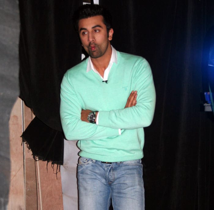 Ranbir Kapoor at NDTV