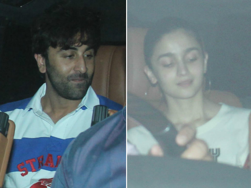 Ranbir And Alia's Cute Date With Roohi And Yash Ranbir And Alia's Cute Date With Roohi And Yash