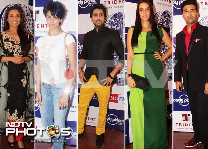 Rani, Gul, Neha, Sonali at travel awards