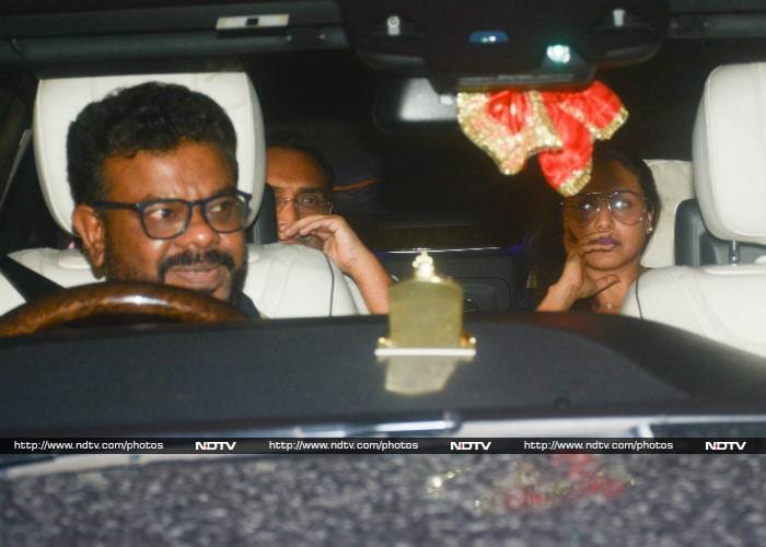 Rani Mukerji And Aditya Chopra\'s Monday Night Drive