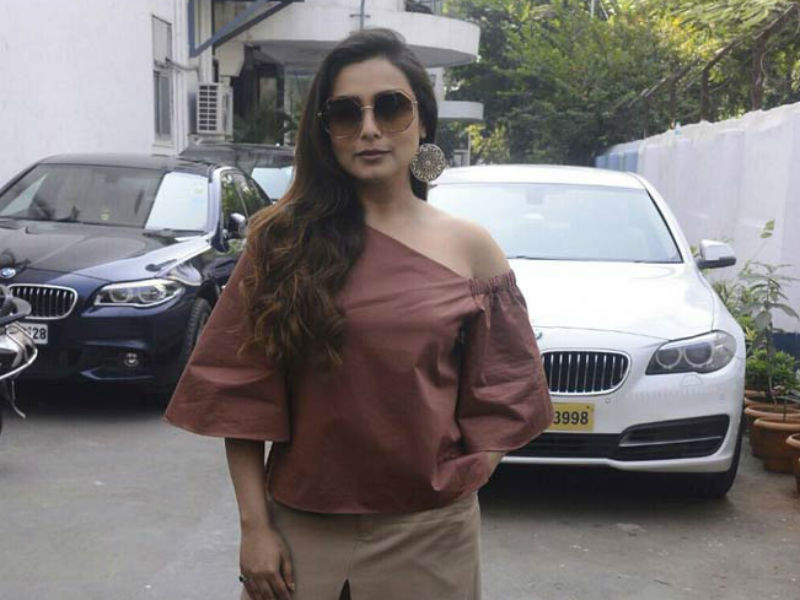 Tracking Rani Mukerji's Whereabouts
